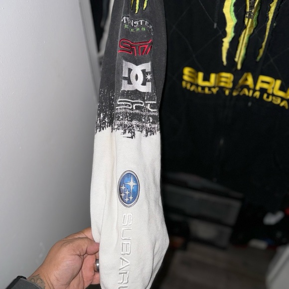 (“RARE OH SO RARE”) 2004-2005 Ken Block Team Subaru zip hoodie(PacSun) Exclusive - Picture 7 of 9